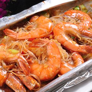 锡纸活虾
